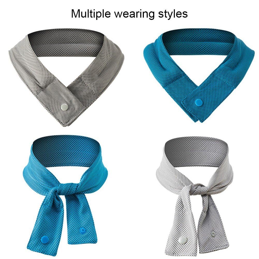 Pañuelo Refrescante para Cuello, Toalla para Secar Sudor, Bandana Refrescante para Cuello, Accesorios Deportivos De Verano para Mujeres Y Hombres