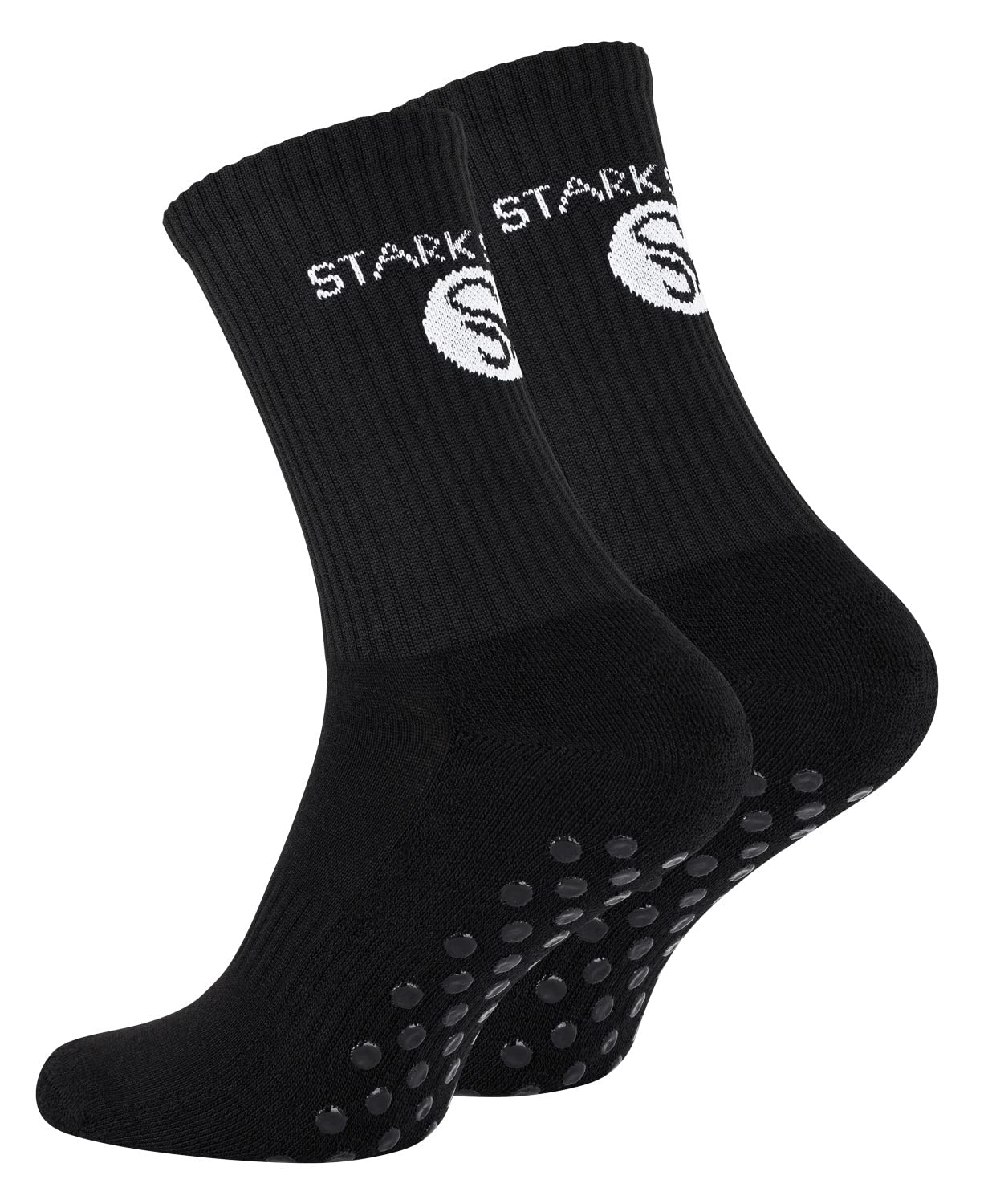 STARK SOUL Calzini Sportivi Antiscivolo Con Suola In Silicone – Per Calcio, Tennis, Yoga – Uomo/Donna, Taglie 35-50