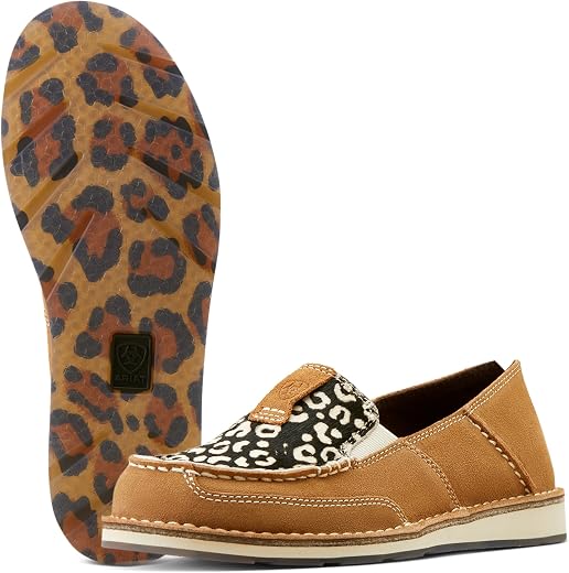 ARIAT Men's Cruiser Suede, Western Inspired, Slip-On Shoes