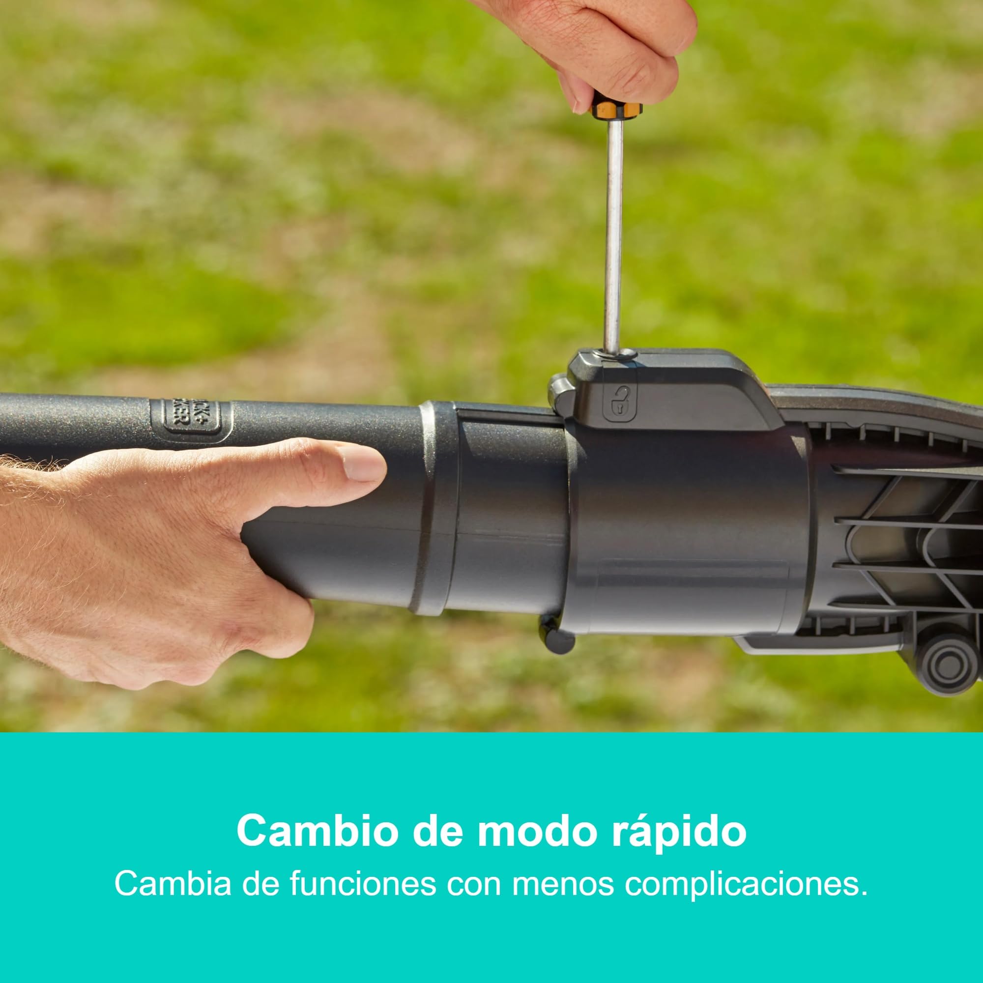 Black+Decker Soplador, Aspirador y triturador de Hojas 3 en 1 de 3000 W, BEBLV300SB-QS