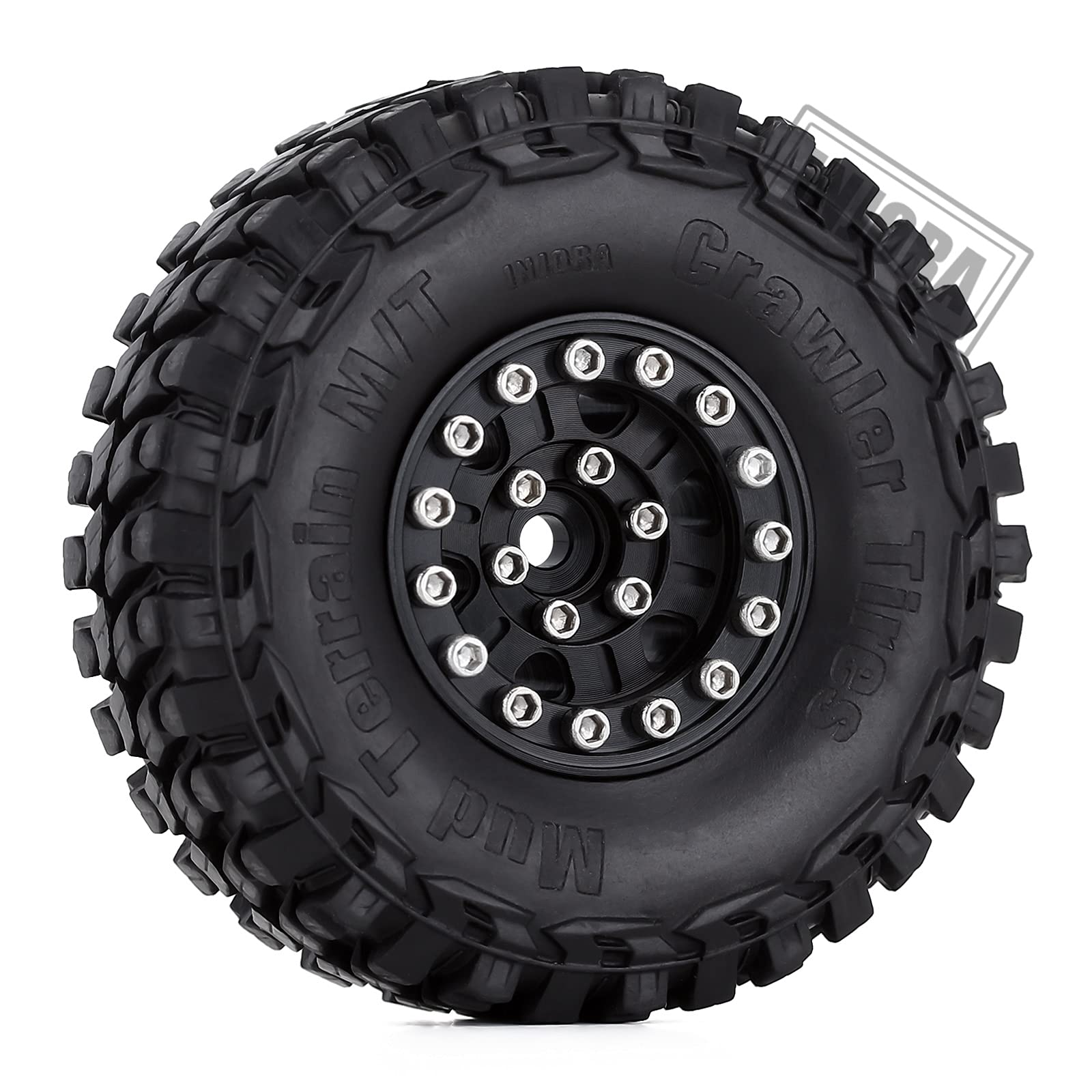 Amazon | INJORA RC 1.0タイヤアルミビードロックホイール＆ソフト