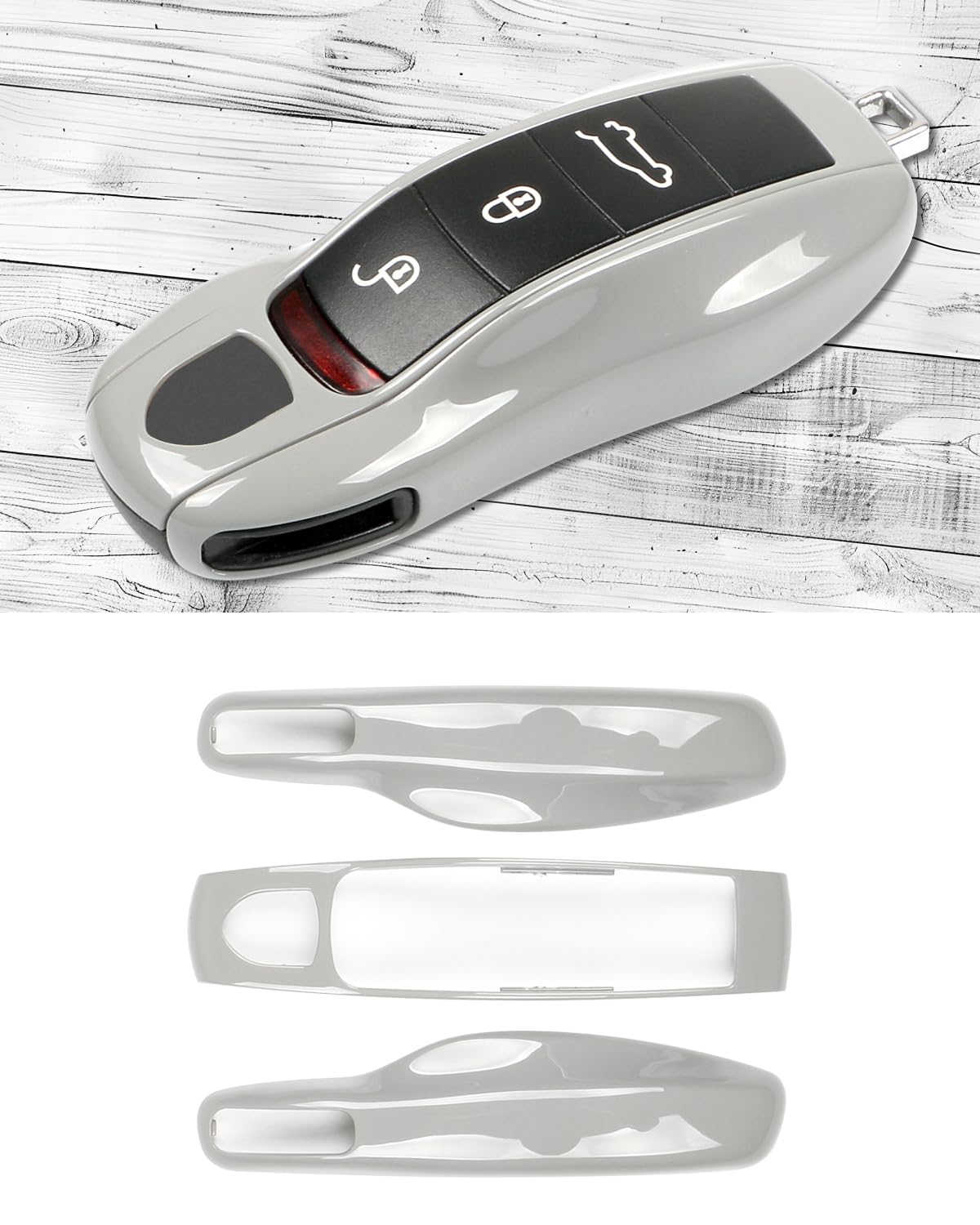 Accesorios Porsche para restaurar cubierta de llave desgastada de Cayenne 718 7