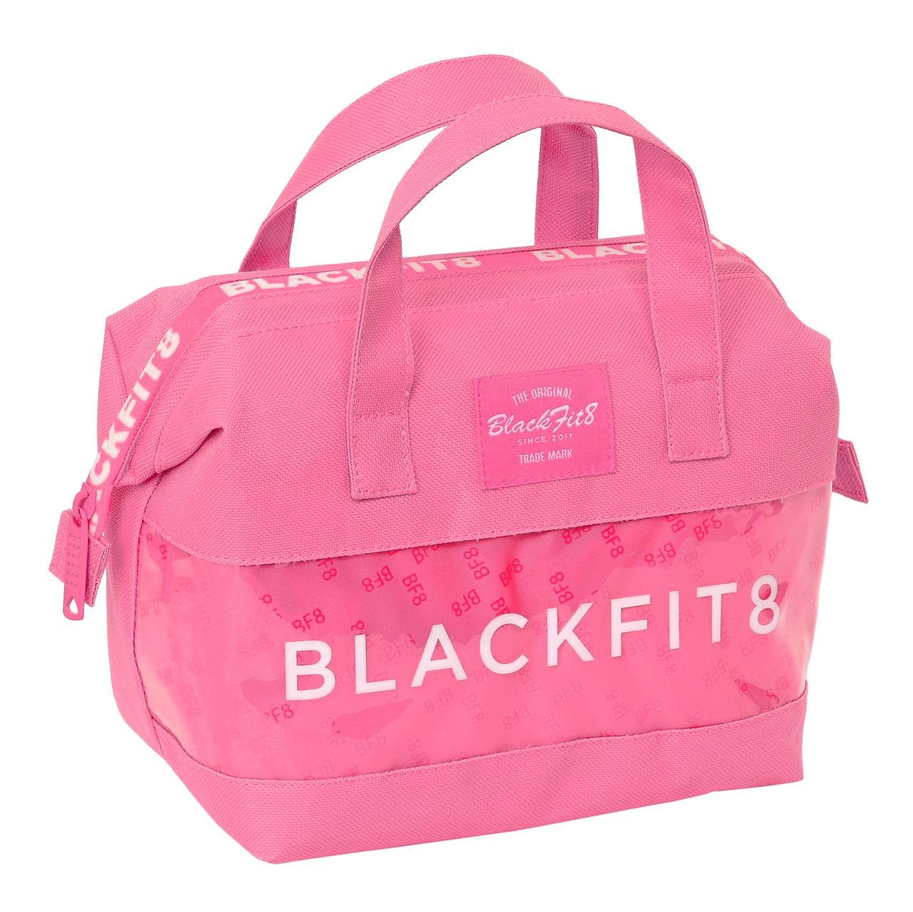 Safta -Toiletry Bag with Handles Blackfit8 Glow Up 26,5X17,5X12,5Cm, Multicolor (842244844)