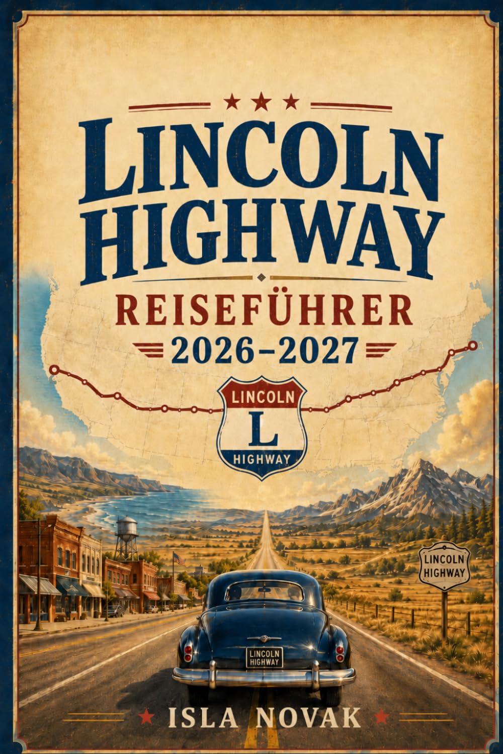 LINCOLN HIGHWAY Reiseführer 2026-2027: Eine praktische Reise von Küste zu Küste durch historische Städte, landschaftlich reizvolle Straßen, ... Reiserouten von New York nach San Francisco.