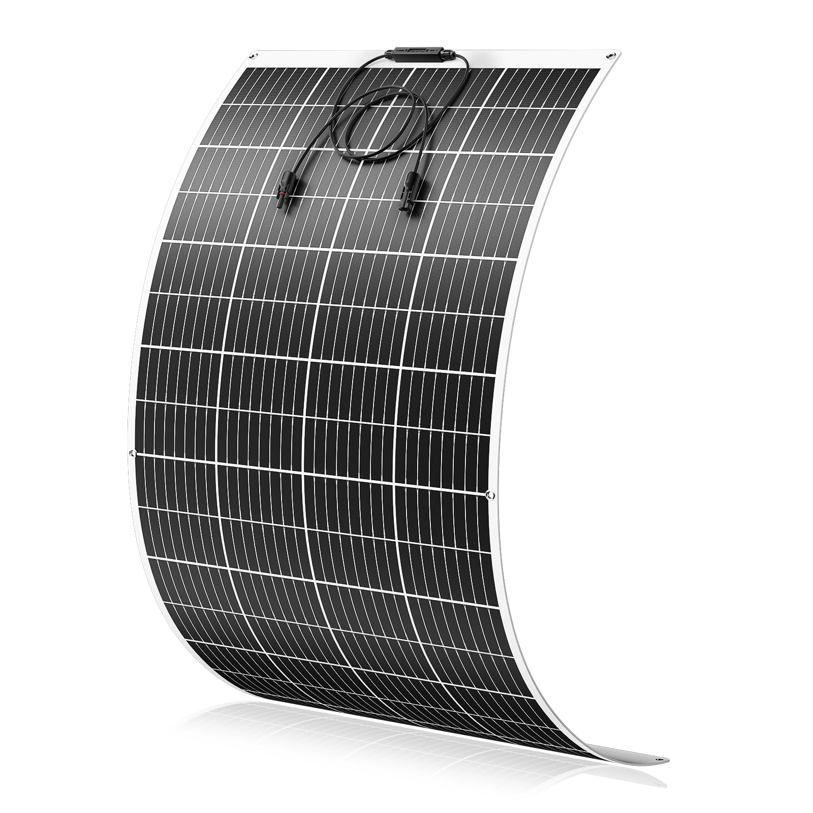 300W Flexible Solar Panel 23.5% High Efficiency 300 Watt Solar Panels Monocrystalline IP68 Waterproof Lightweight Bendable for RV, Camping, Boat, Roof Off-Grid (300W*1)-image-29