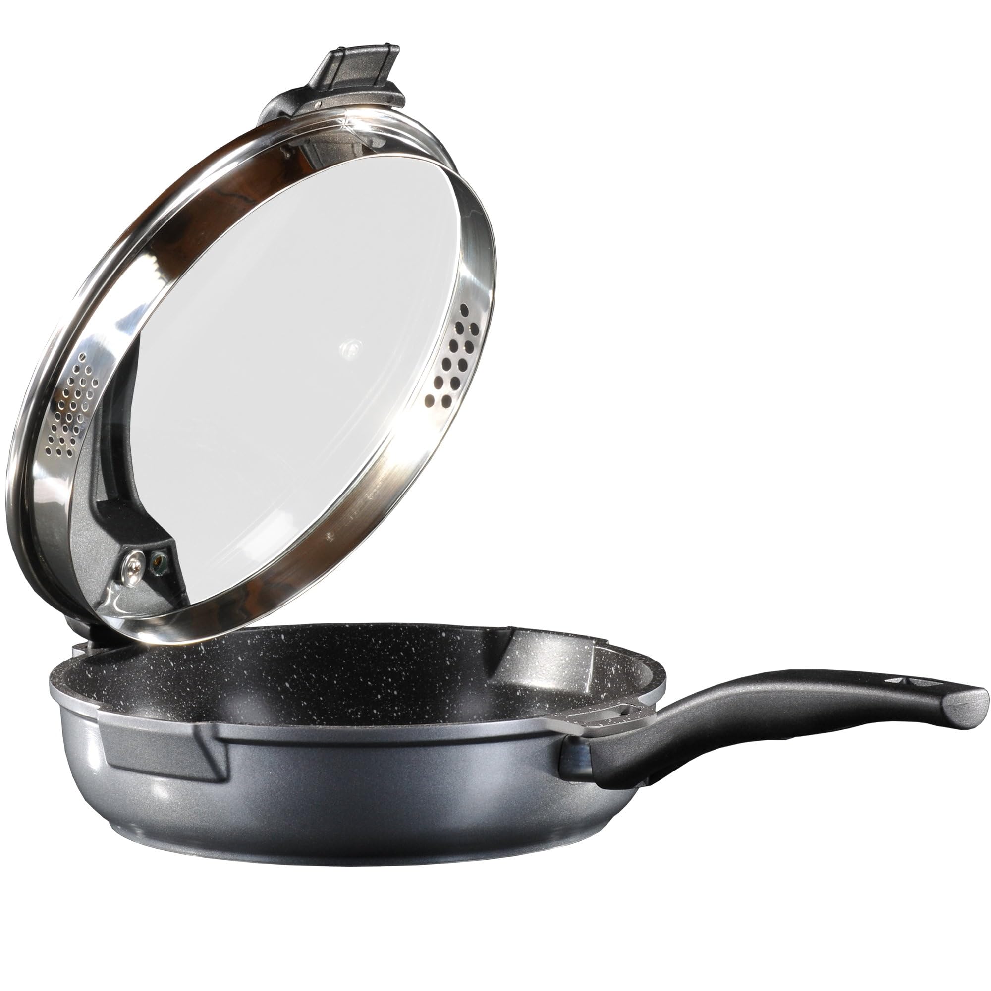 STONELINE Future, sauteuse 24 cm, induction, couvercle passoire