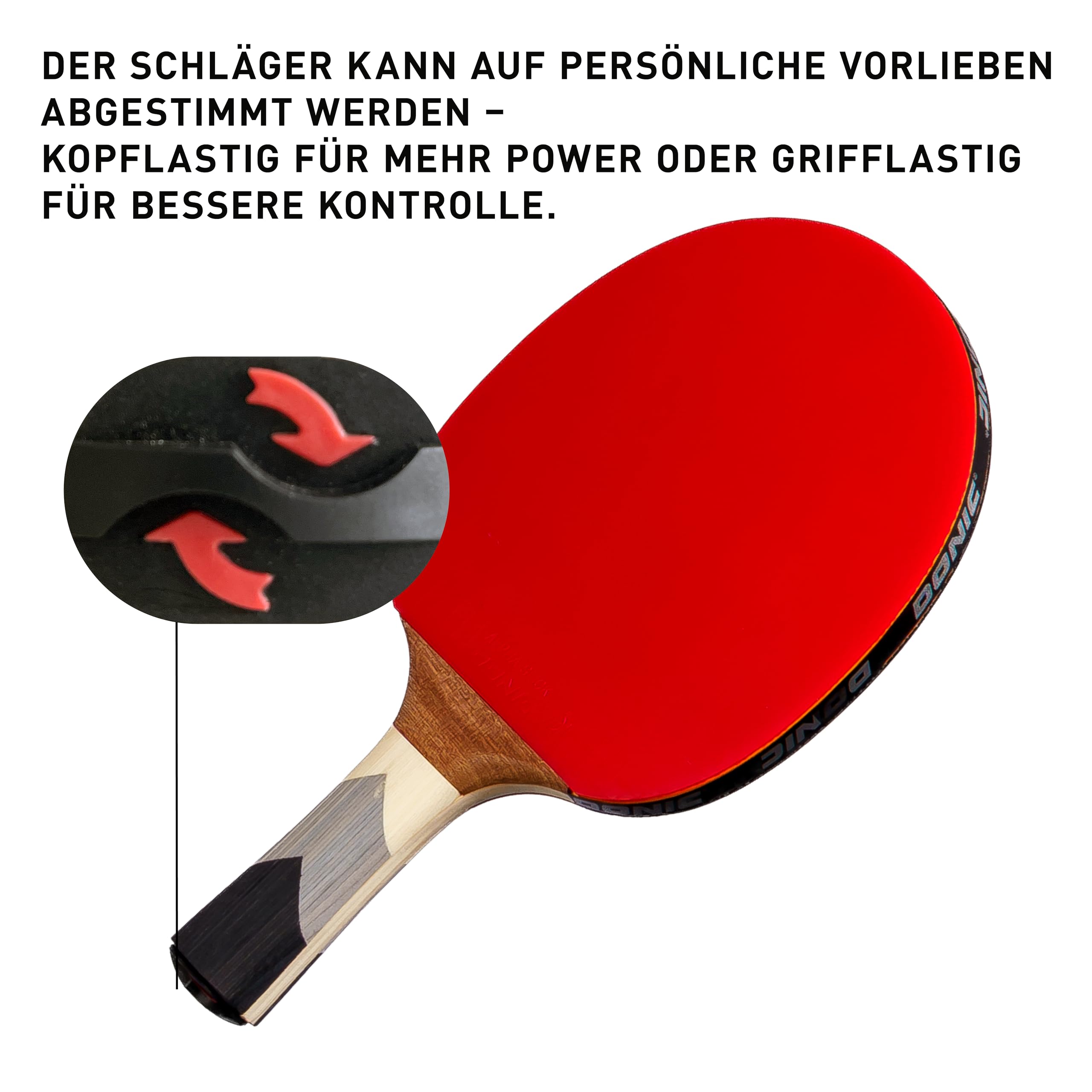 DONIC TT-Schläger WALDNER 800 ABP-Griff