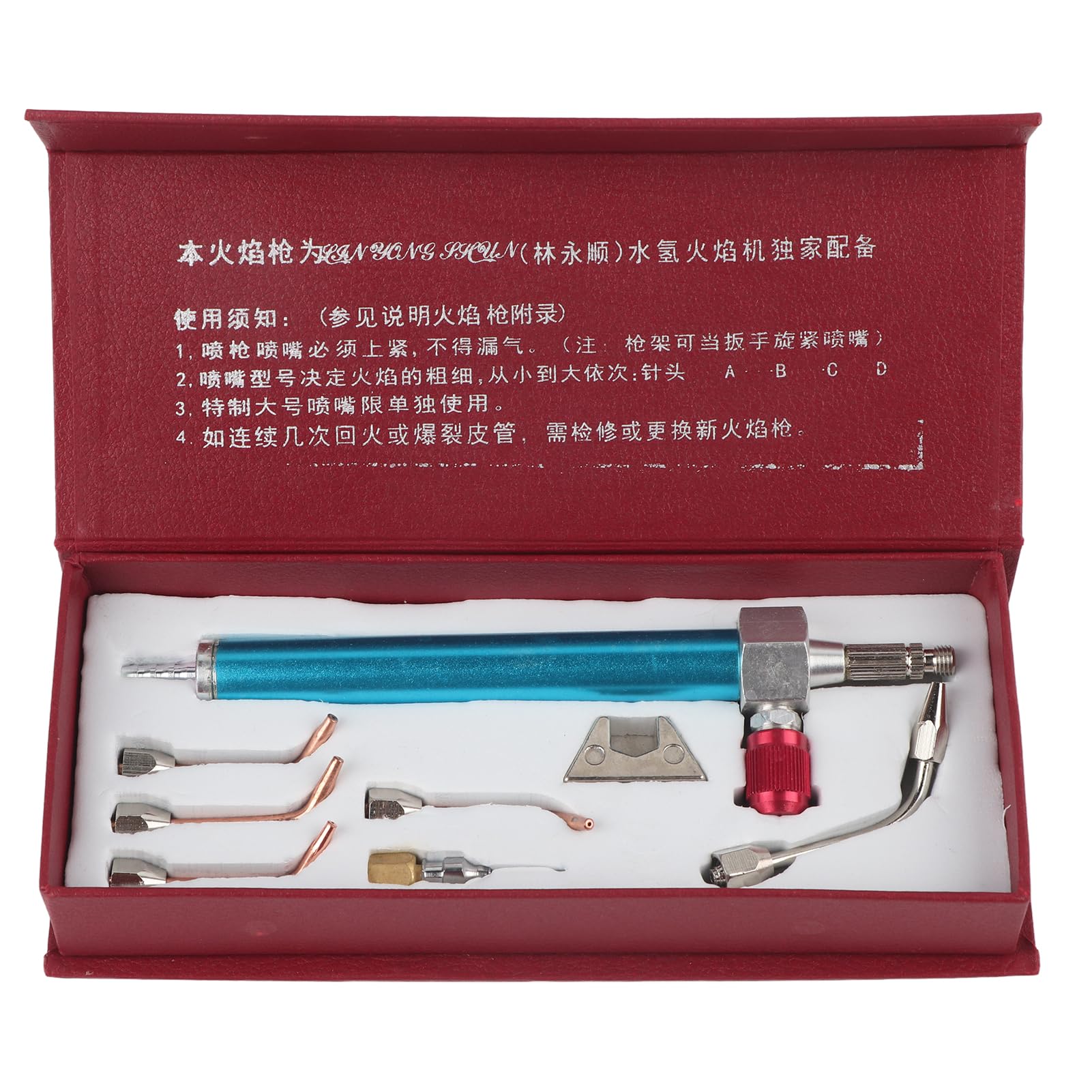 Pistola de Soldadura con Antorcha para Joyería, Kit de Antorcha para Joyeros, Antorcha de Oxígeno, Antorcha para Joyería, Pistola de Soldadura con 5 Puntas, Kit de Soldadura para