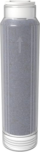 AQUATICLIFE - Filtro de resina de desionización que cambia de color de cama mixta de 10 pulgadas, cartucho de repuesto de filtro de agua RODI de