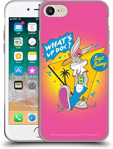 Miniatura 93 de Head Case Designs Funda de gel suave con licencia oficial de Looney Tunes Retro Bugs Bunny compatible con Apple iPhone 11 Pro Max Retro,Blanco y