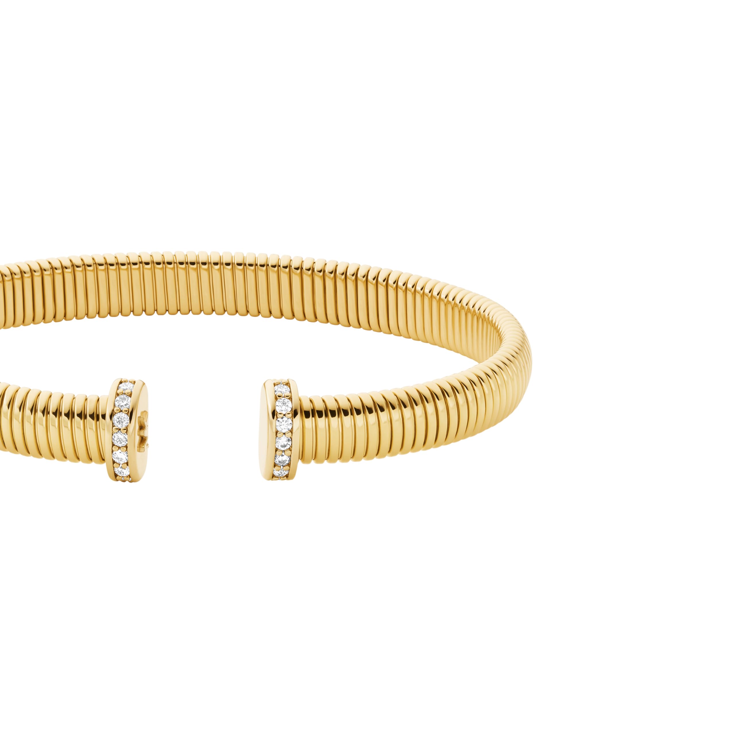 Michael Kors Bracciale rigido aperto da donna in argento sterling o ottone