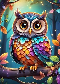 Eulen-Puzzle mit Poster, 1000 Teile
