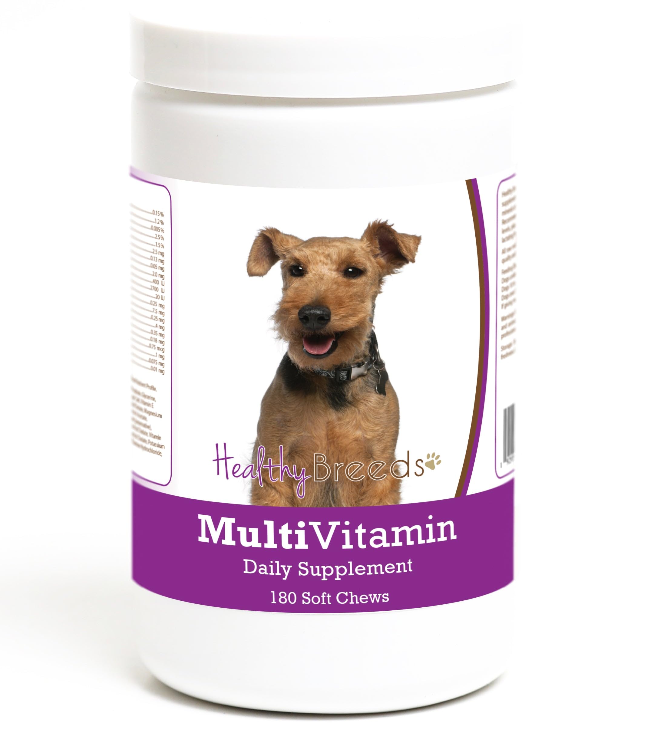 Healthy Breeds Welsh Terrier Multivitamin Soft Chew for Dogs 180 Count