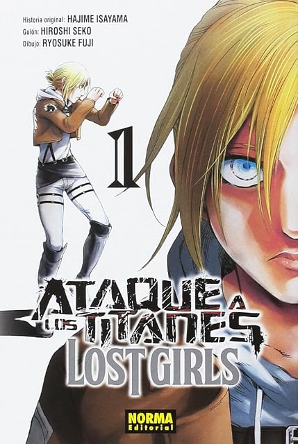 Portada de Ataque a los Titanes Lost Girls 1