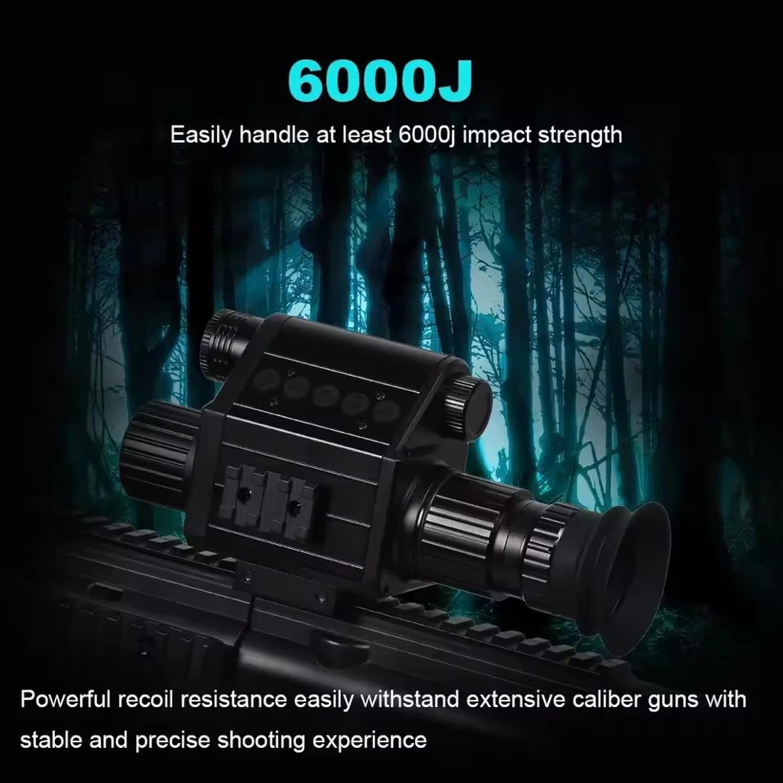 Lunettes de vision nocturne monoculaire infrarouge Zoom numérique 4x caméra avec viseur enregistrement vidéo photo HD 1080P