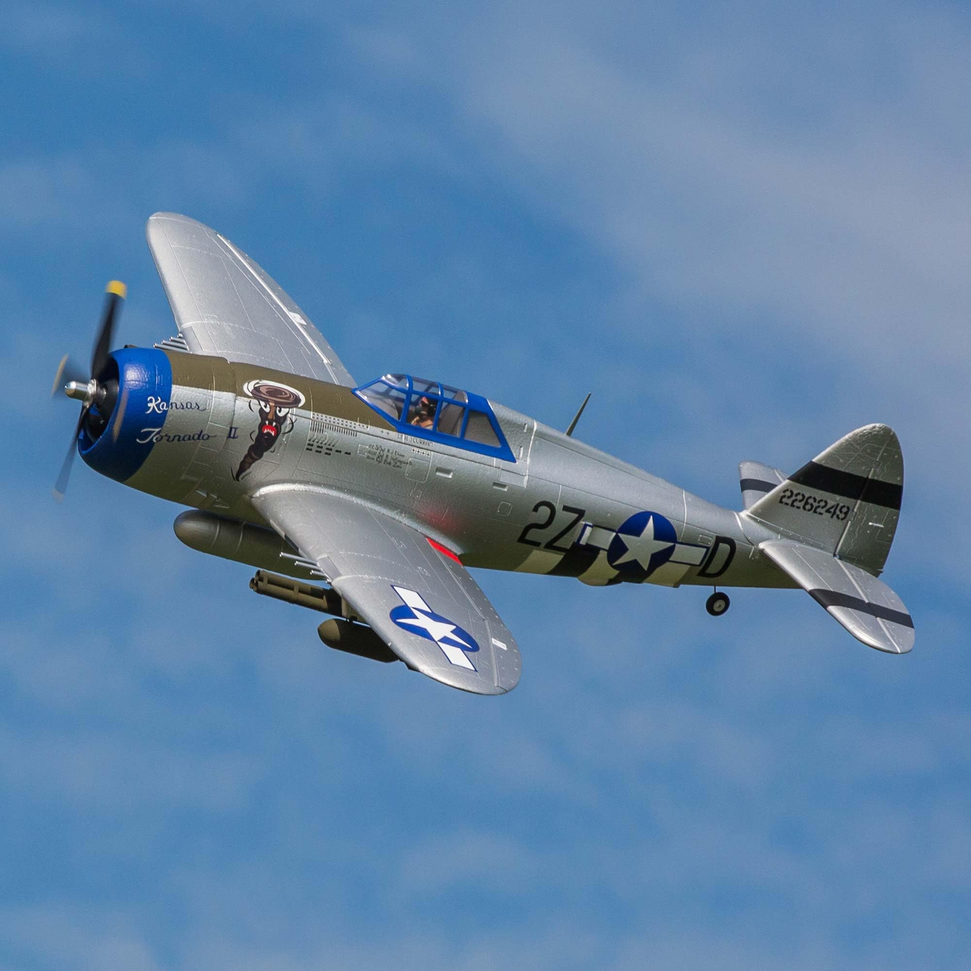 Rc Plane Razorback Snapklik.com : RC Airplane P-47 Razorback 1.2m BNF Basic-Transmitter ...