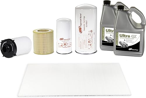Ingersoll-Rand Kit de mantenimiento de filtro OEM para compresor UP6 15-30HP indicador de reemplazo intermitente rojo de TAS