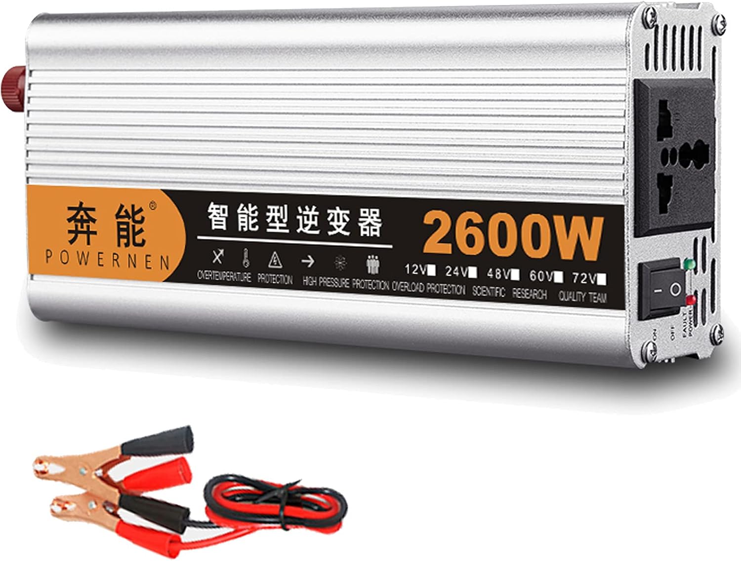 純粋な正弦波パワーインバーターdc12vからac110v セール 2vカープラグインバーターアダプターパワーコンバーター Usb充電ポートと緊急事態用のacパワーソケットカーチャージャー付き 12v 2v 10w