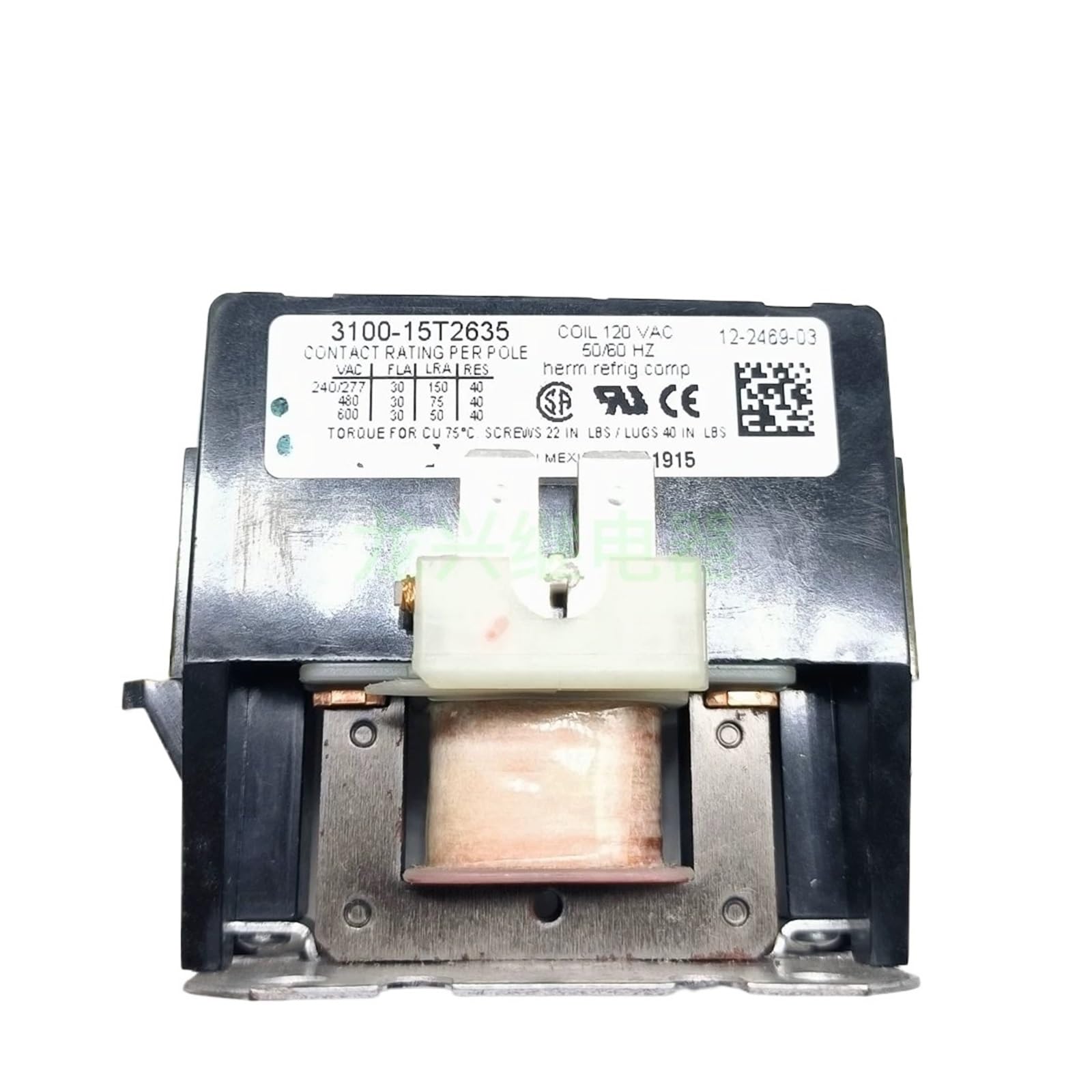 Relais contacteur 3100-15T2635 30A 120VAC pour automatisme industriel