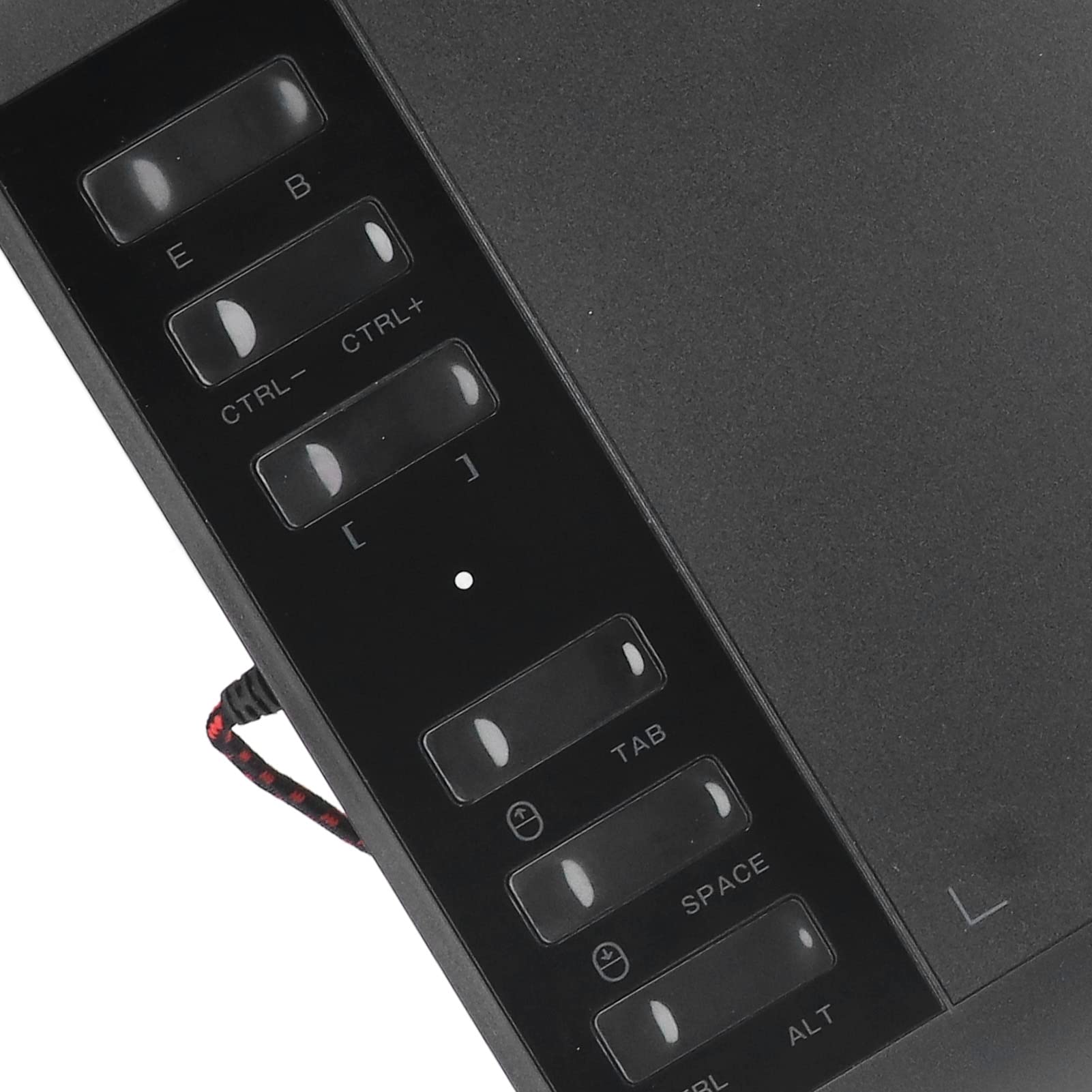 Zunate Tableta Gráfica de Dibujo G10, 233PPS 5080LPI 8192 Presión de Nivel Tableta de Dibujo Portátil con Lápiz Capacitivo, Tabletas Gráficas de Computadora para Dibujo Digital, Creación de(Negro)