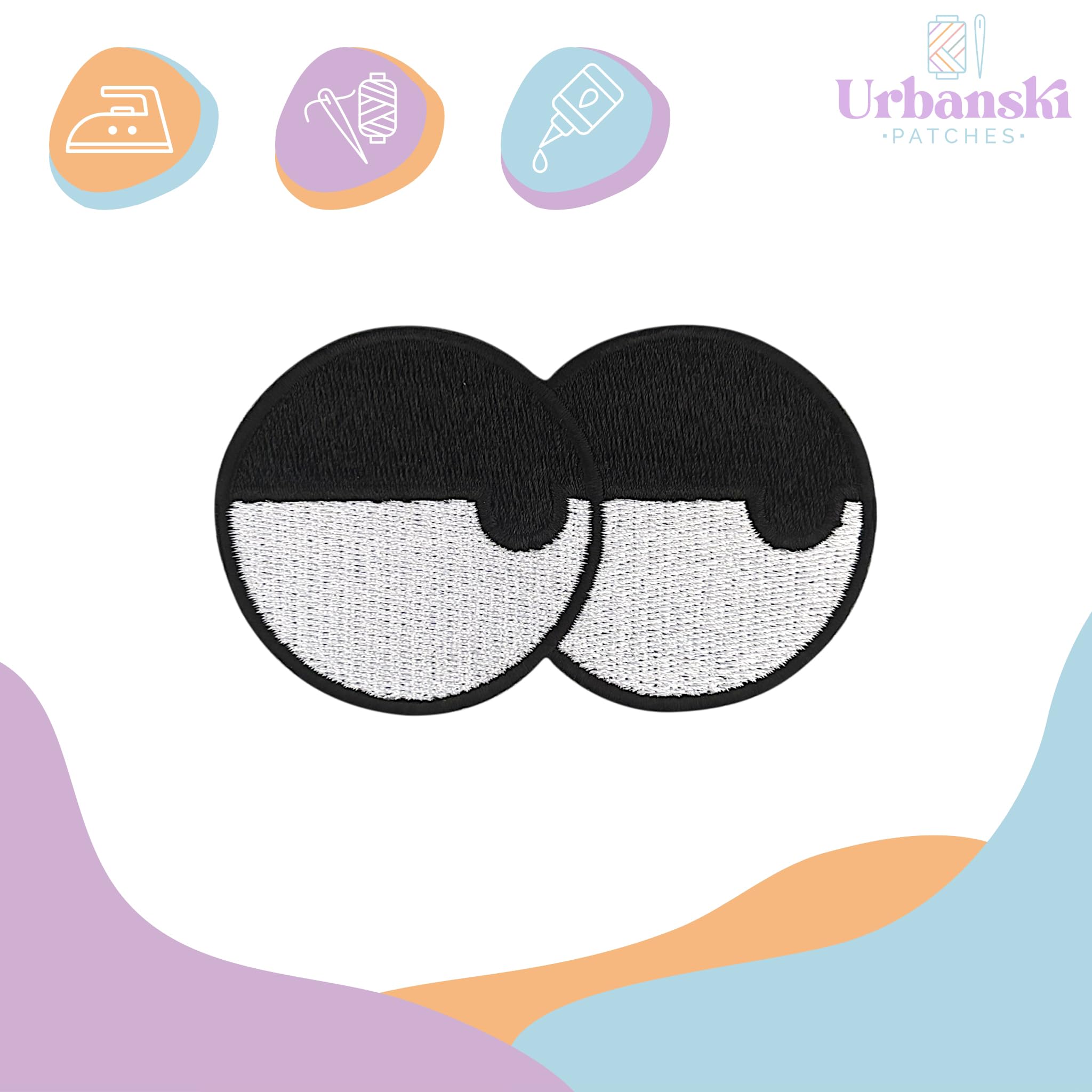 Patch Thermocollant Baleine Dans La Mer - 8x9.2 Cm - À Coudre Ou à Repasser - Pour Vêtements, Sacs, Déco DIY