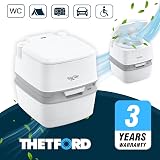 Thetford 92806 Porta Potti 165 Toilette Portable, Blanc - Gris, 414 X 383 X 427 mm - 3