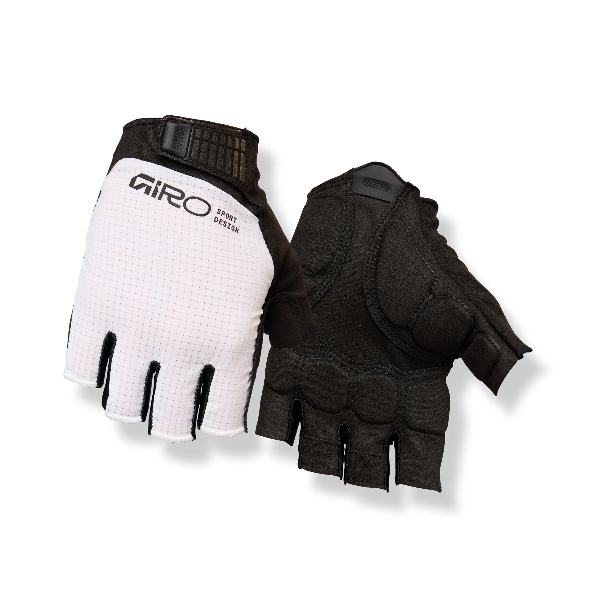 Giro - Bravo II Gel Guantes - Adulto Hombre - guantes de carretera, guantes de ciclismo, guantes de bicicleta, guantes de rendimiento, Blanco , M