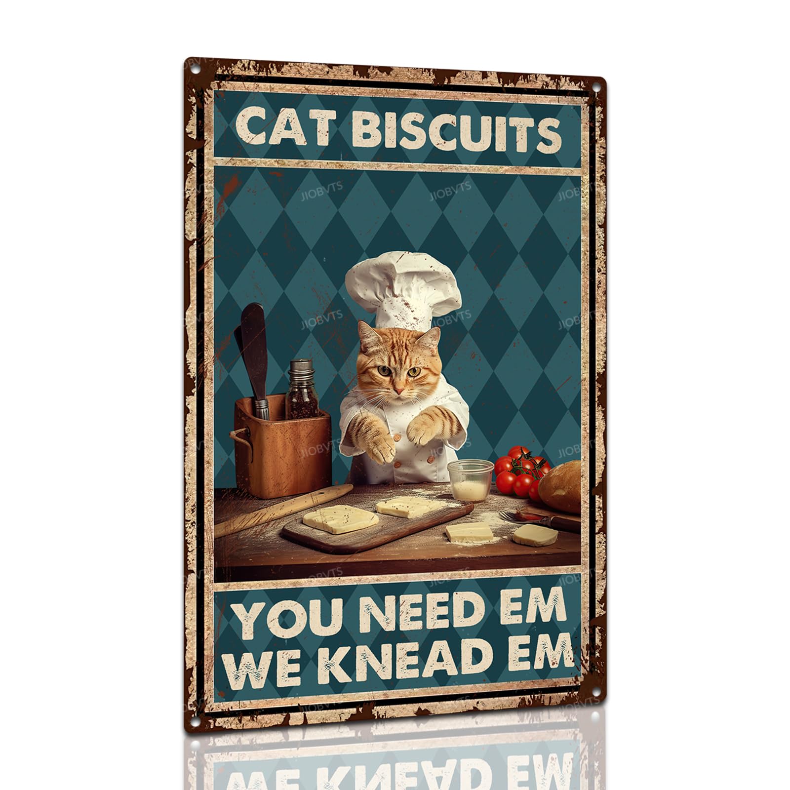 Retro Black Cat Coffee Metal Tin Sign Because Murder Is Wrong Aluminum Metal Sign for Cafe Bar Bedroom Decor Gifts 8x12 Inch