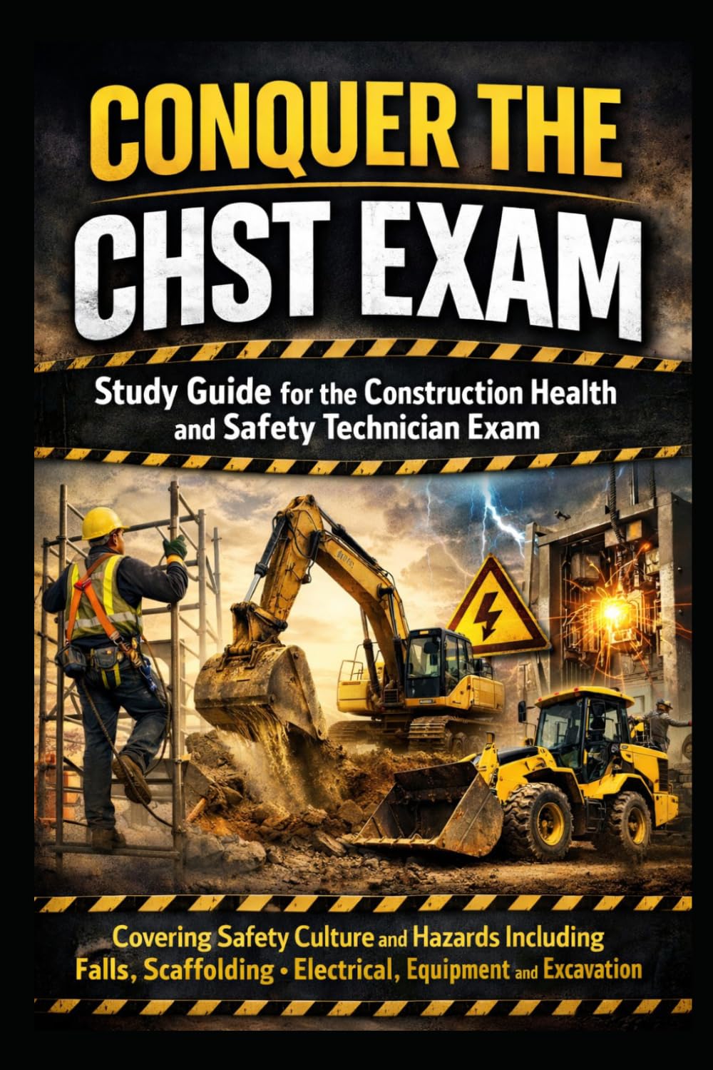 Conquer the CHST Exam: Study Guide for the Construction Health and Safety Technician Exam Covering Safety Culture and Hazards Including Falls, ... and Excavation (Skilled Trades Exams)