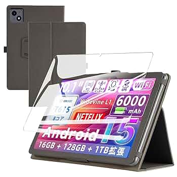アンドロイドタブレット本体、ケース、付属品、保護フィルムすべてセットです完全新品 Amazon.co.jp: For Tabtop A60 ケース フィルム セット Tabtop