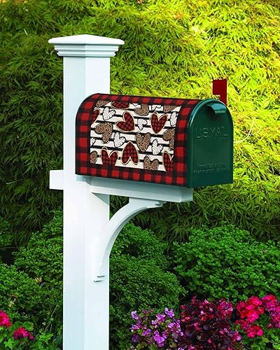 Miniatura 4 de Fundas magnéticas para buzón de San Valentín, tamaño estándar, números de letras decorativas para decoración de jardín, patio, decoración al aire