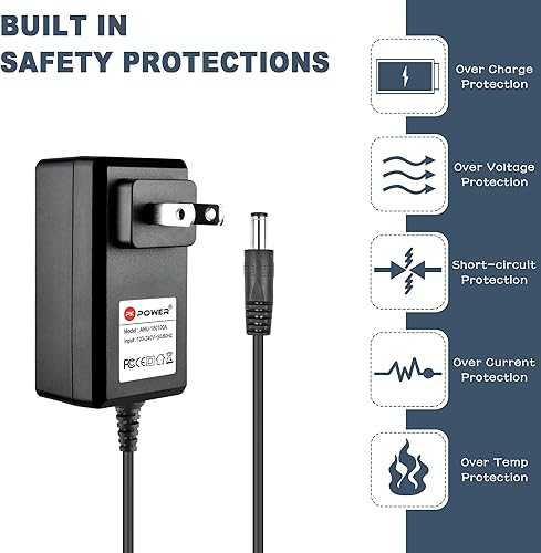 Miniatura 2 de PKPOWER Adaptador de 18 V CA a CC para PetSafe ScoopFree Ultra autolimpiante caja de arena para gatos RFA-516 PAL00-14243 PAL00-15342 PAL00-14242