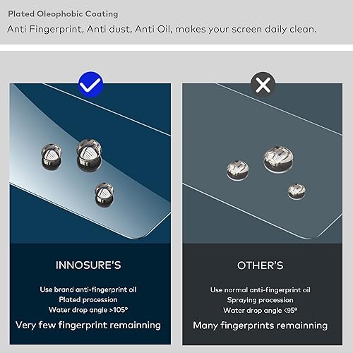 Miniatura 6 de Protector de pantalla de vidrio templado para Volvo EC40  EX40  S60  S90  V60  V60  V90  XC40  XC60  XC90 de 8.7 pulgadas antirreflejos (mate)