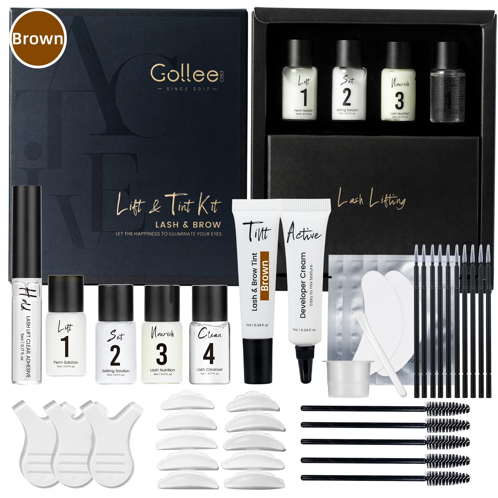 GOLLEE Lash Lift Kit 4 in 1