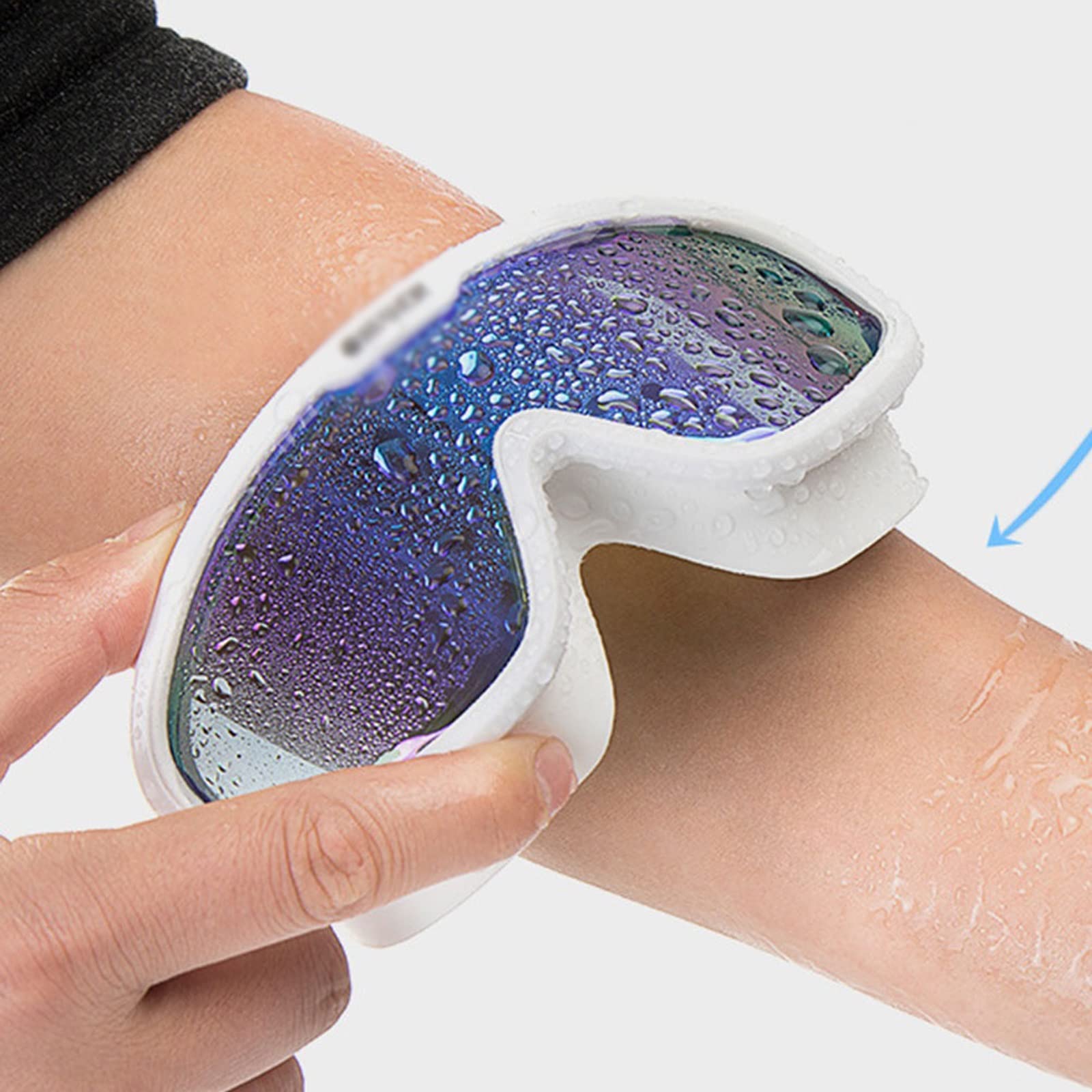 JINGYAN Okulary pływackie Swimming Goggles Waterproof Antifog Practical Eye Protector Unisex Diving Accessories