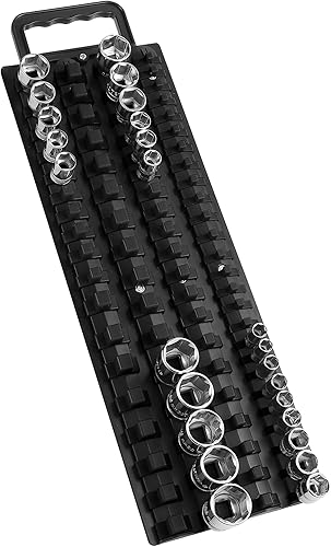 Miniatura 7 de ALOANES Bandeja organizadora de enchufes portátil de 80 piezas, soportes de enchufe con mango portátil, resistente, clips de 14 pulgadas x 26, 38