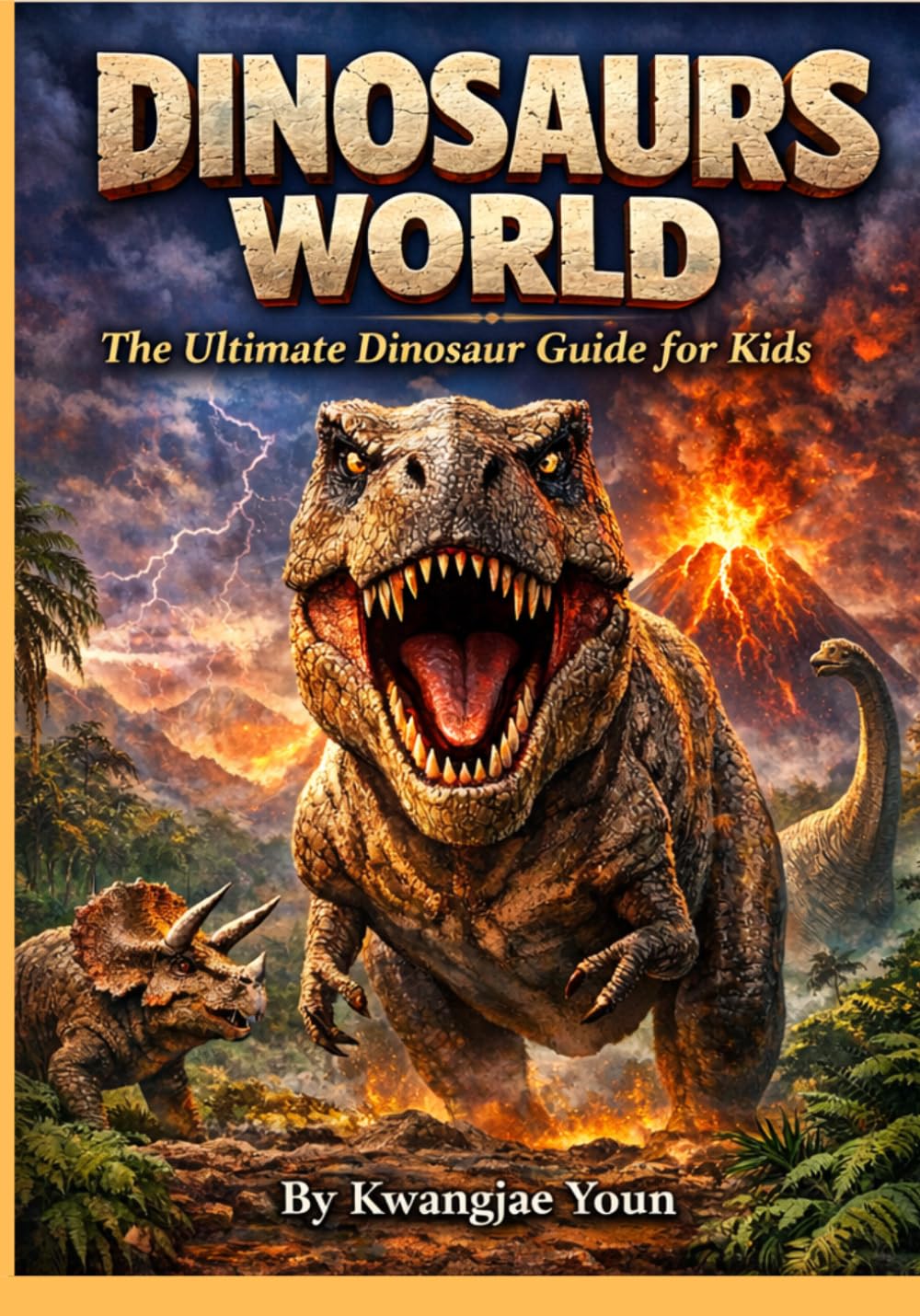 DINOSAURS WORLD: COLORING BOOK