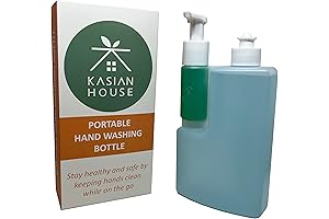 Portable 2-Chamber Foaming Soap Bottle