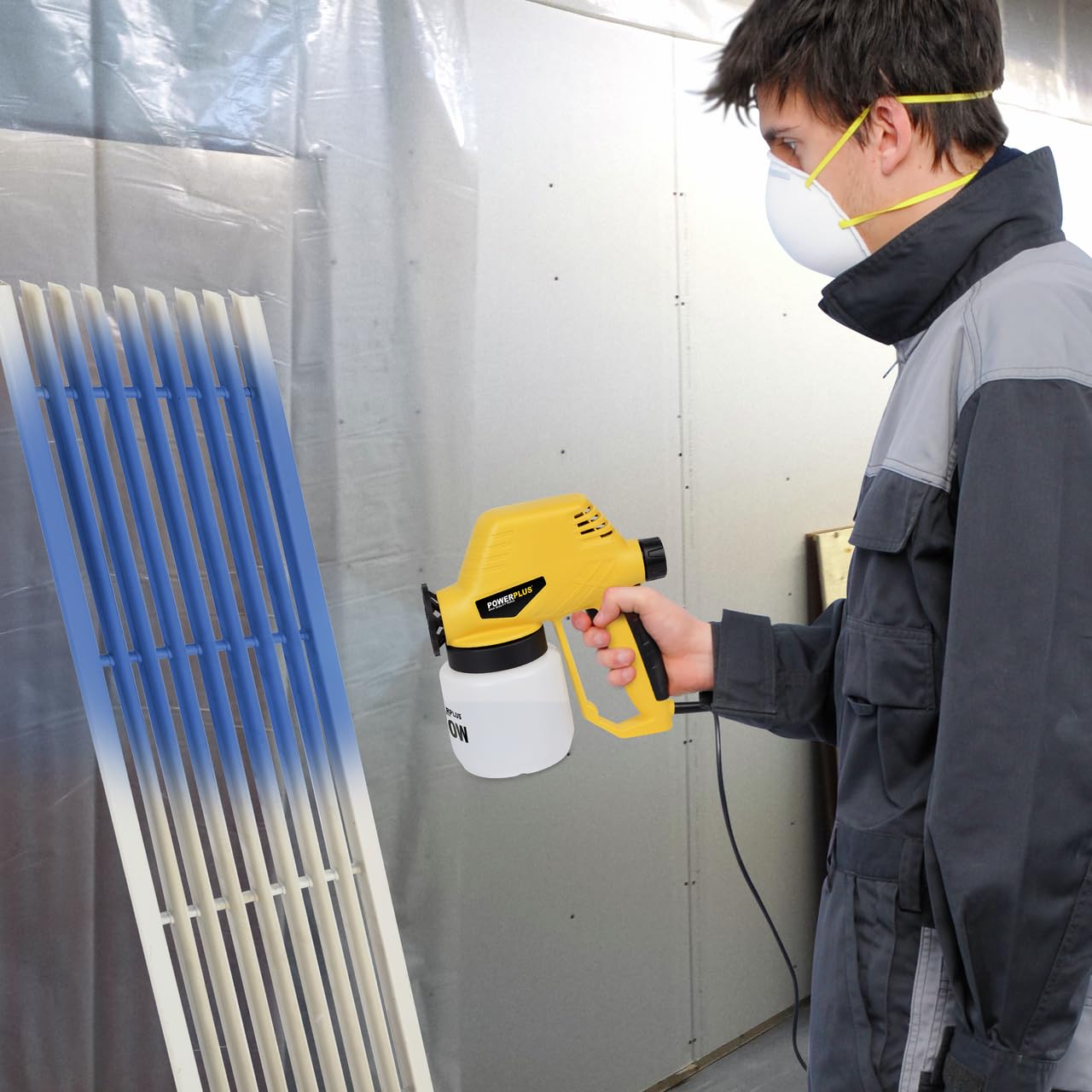 PowerPlus POWX351 Pistola De Pintura 130W