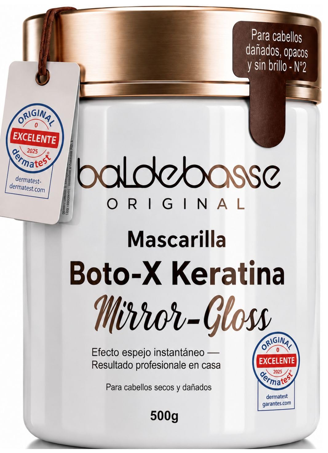 Boto-x Capilar Profesional con Queratina Brasileña y Colágeno Hidrolizado | Keratina para Alisar el Cabello | Tratamiento de Keratina para Cabello | Anti Frizz | Cabello Seco y Dañado