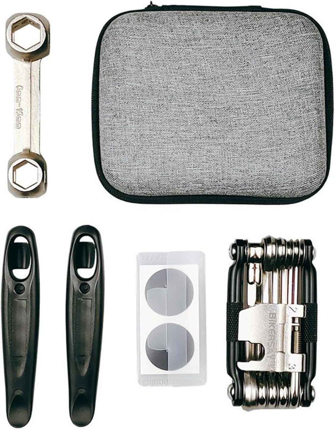 Portable Bicycles Repairs Tool Set With Storage Bag MultiFunctional Cycling Maintenances Tool Equipment Repair Accessories