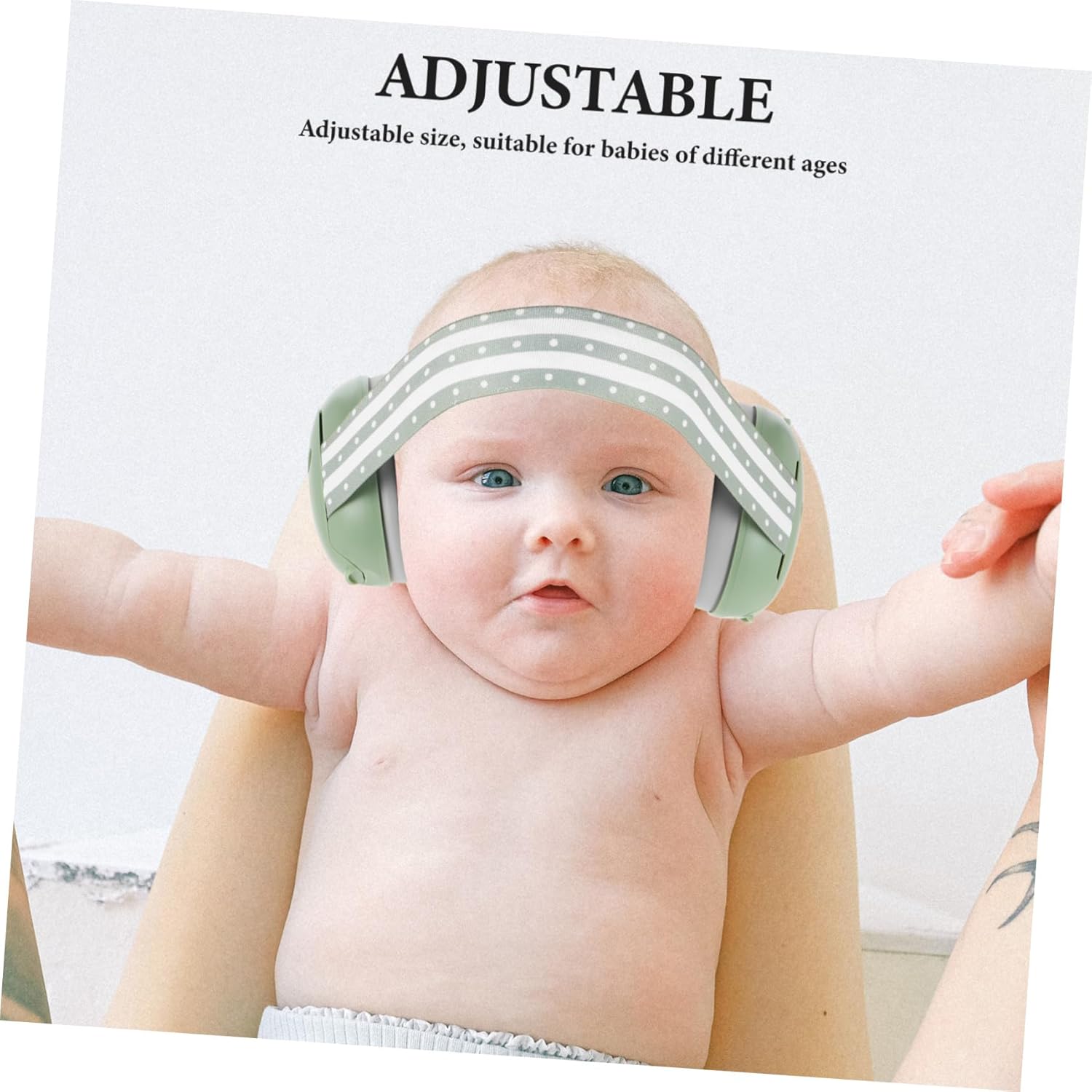 Adjustable Ear Muffs for Noise Reduction Soft Comfortable Hearing Protection Headphones for Boy Girl and Lightweight Portable Design for Travel and Sleep