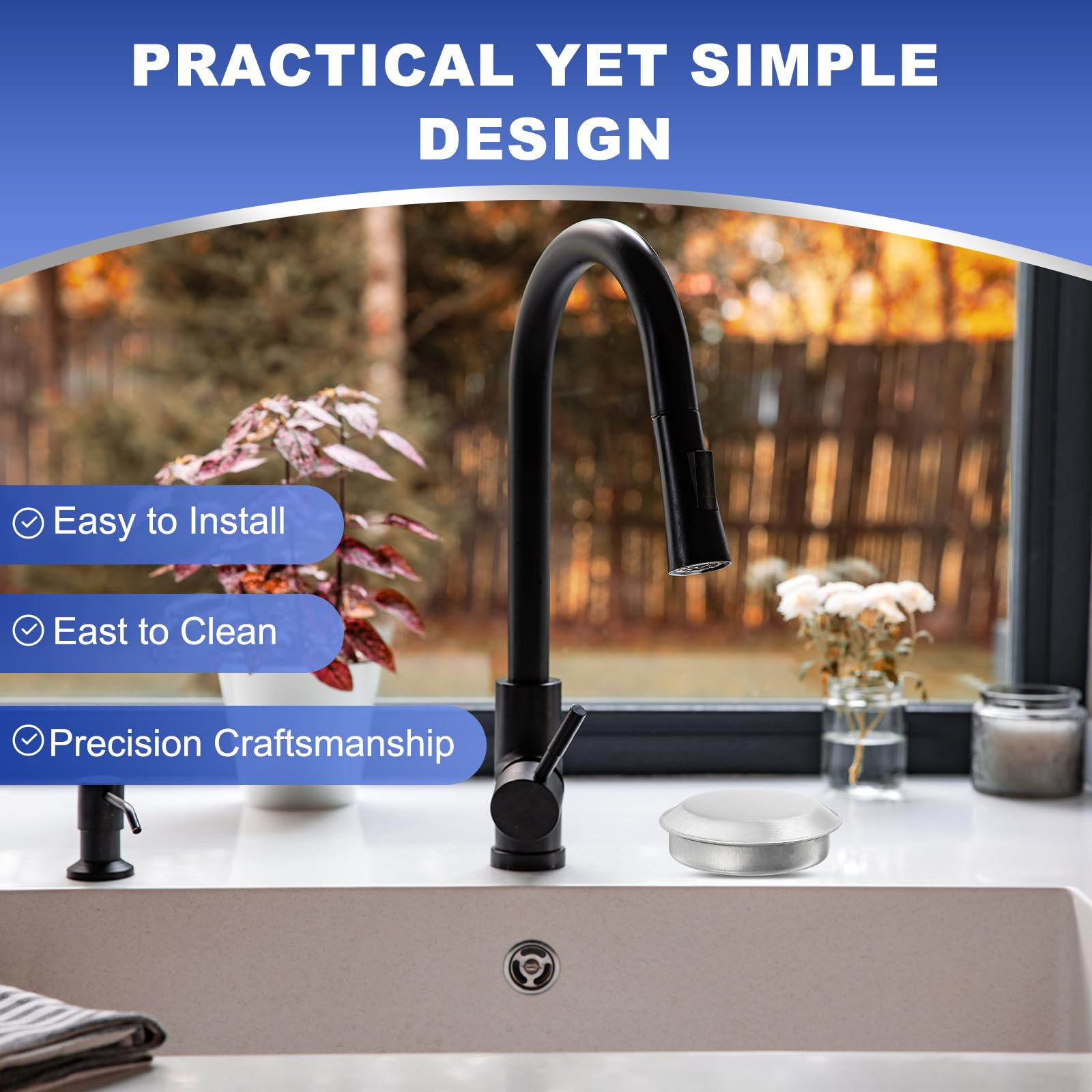 PATIKIL 1.5"/38mm Kitchen Sink Hole - Image 4