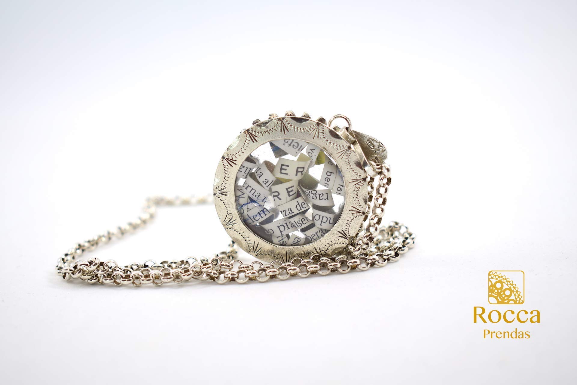 Is Papperis "Il Filatelio" (medio) Amuleto Argento 925