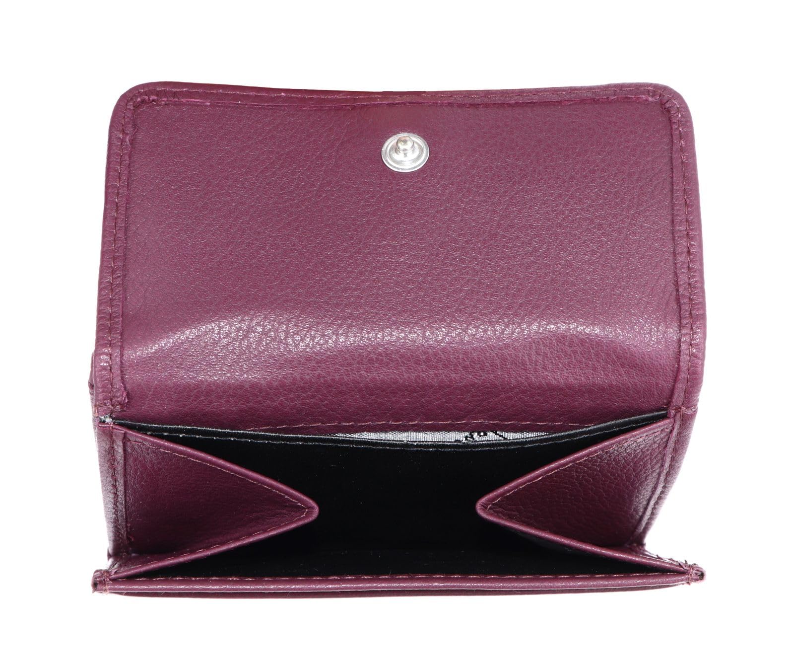 Golden Head Leder Geldbörse Madrid RFID Protect Überschlagbörse 1176 Aubergine dunkelviolett