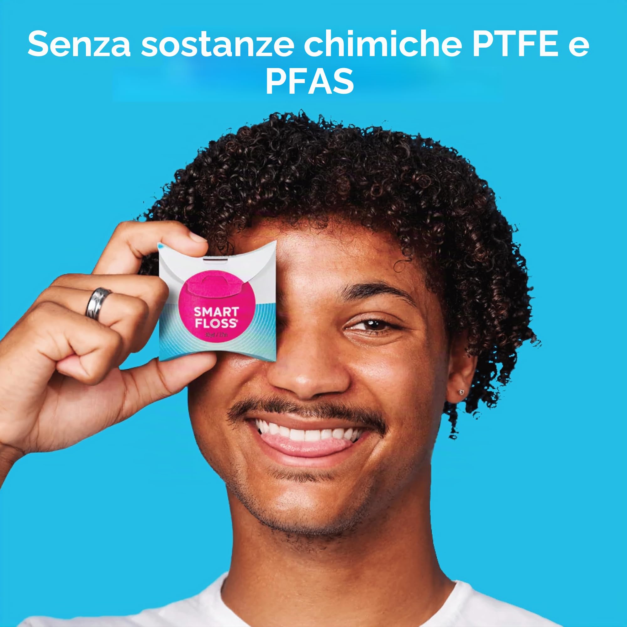 Dr. Tung's Smart Floss, 30 m, sapore di cardamomo naturale 1 ea colori possono variare (confezione da 2)