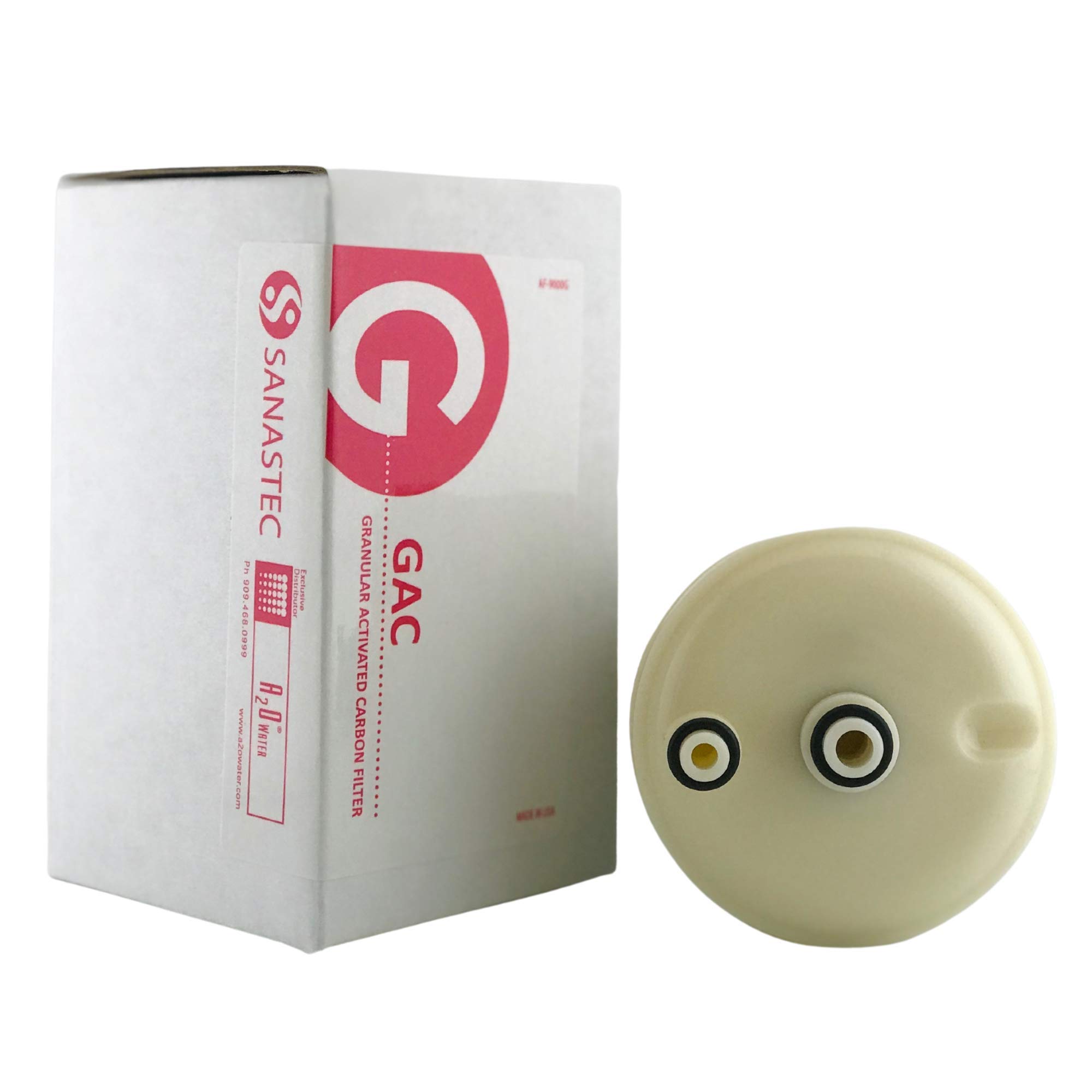 Filter Replacement-Granular Activated Carbon Replacement Water Filter for SD501, DX II,(See Image to Identify The Models-HG/HGN) (HG) Kangen Compatible by A2O WATER - MADE IN USA