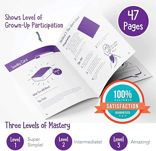 Miniatura 8 de Kit de actividades mágicas, desata la magia con trucos para principiantes, incluye varita mágica, trucos de cartas, dados explosivos, libro mágico