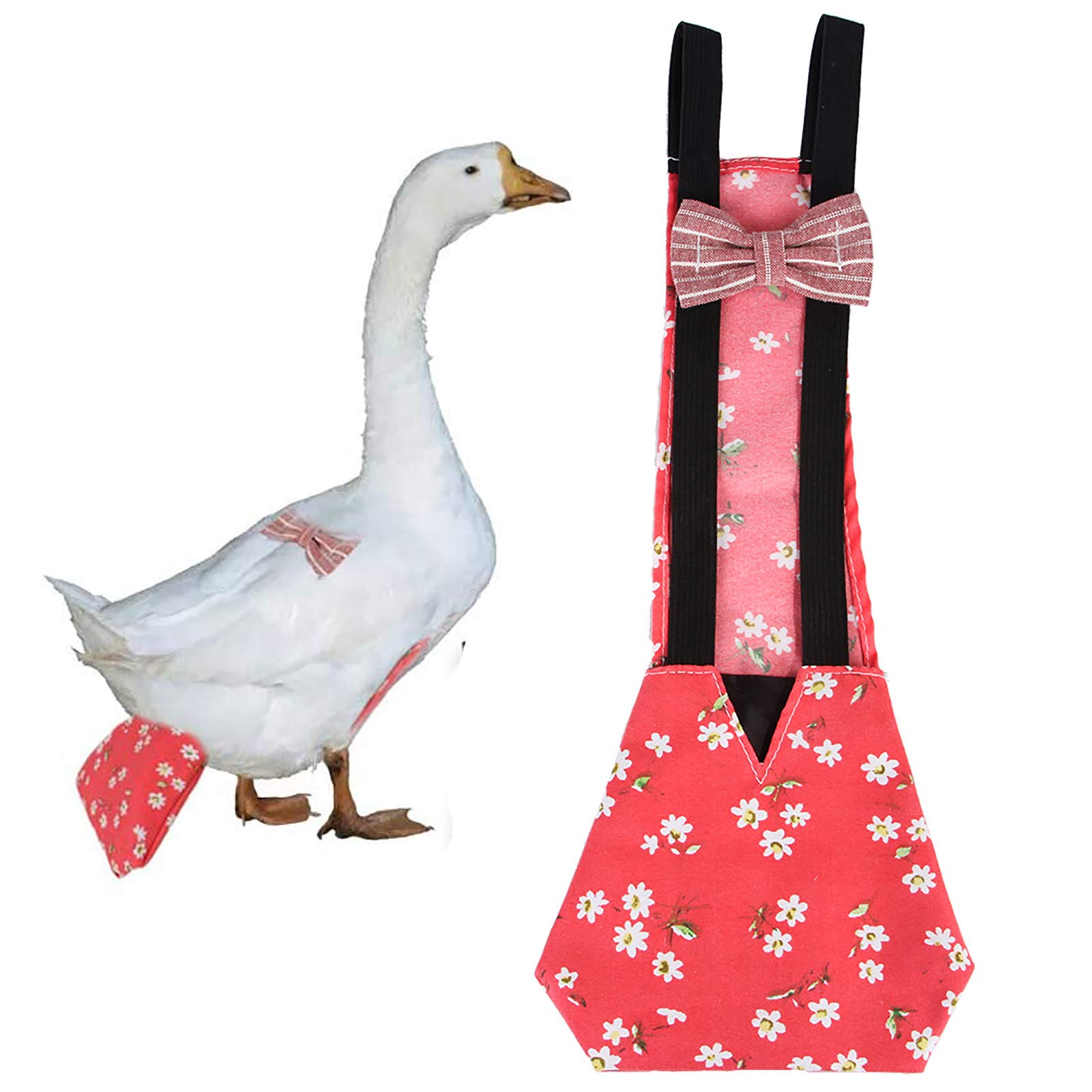 Couches pour animaux de compagnie anti fuite pour poules vêtement lavable pour intérieur propre