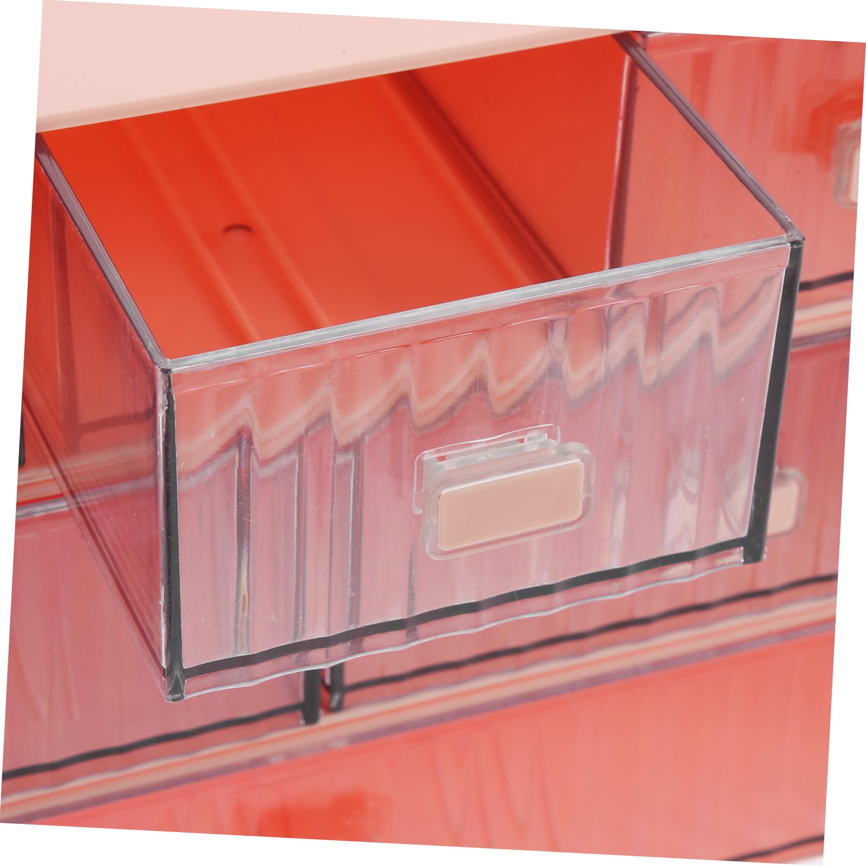 HOMSFOU Boîte De Rangement Tiroir Empilable Pour Table Organisateur De Maquillage Et Papeterie Pratique Et Stable